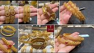 Tanishq pure 22k gold kada bangles, Bottu bangles & daily wear bangles 😍😍