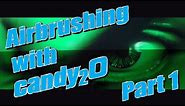 Airbrush Tutorial: Airbrushing with Candy2o Part 1