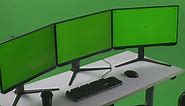 Mock Up Multiple Computer Green Screen In Green Screen Studio