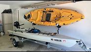 Kayak Storage Rack for Garages & Outside