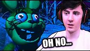 GLITCHTRAP... ARE YOU OKAY?! || FNAF WORLD ADVENTURE UPDATE 2 END