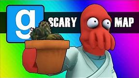 Gmod Scary Map (Not Really) Moments - Follow the Cocktus! (Garry's Mod Funny Moments)