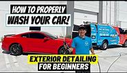 How To Wash and Detail Your Cars Exterior - Detailing Beyond Limits