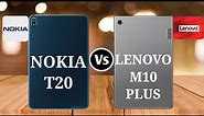Nokia T20 Vs Lenovo M10 Plus #Trakontech#