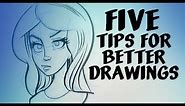 5 tips for better drawings