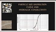 How to plot particle size distribution curve and find hydraulic conductivity (part 2)