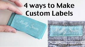 How to Make Clothing Labels