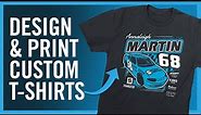 How To Design And Print Custom Apparel: Racing and Motorsports T-Shirts