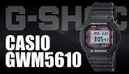 Casio G-Shock GWM5610 Solar Multiband 6 Atomic Timekeeping Watch Review