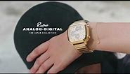 Fossil Retro Analog-Digital Watch, featuring B Girl Jessica蕭裕蓓 - UTLR852 獅子山下創辦人