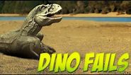 DINOSAUR FUNNY | funny videos | funny dinosaurs | fail compilation