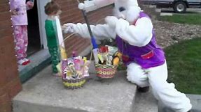 Easter Bunny Comes To Visit