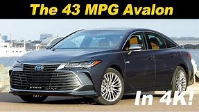 2019 Toyota Avalon Hybrid Review - First Drive