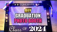 🎓DIY Graduation Photo Booth Frame (FREE PATTERN Class of 2024)