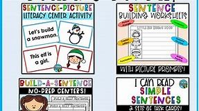 Sentence Building | Sentence Writing Complete Sentences | Sentence Structure