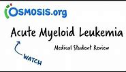 Acute Myeloid Leukemia | Clinical Presentation