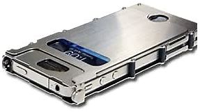 CRKT iPhone 4 and 4S Case with 180-Degree Lid, Stainless Steel INOX4S2