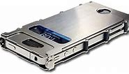 CRKT iPhone 4 and 4S Case with 180-Degree Lid, Stainless Steel INOX4S2