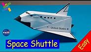 Origami SPACE SHUTTLE | DIY Easy | How to make paper space shuttle easy | Space ship | Fold Tutorial
