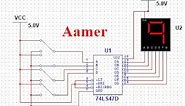 How to Use 74LS47 BCD and Seven Segment Display Common Anode
