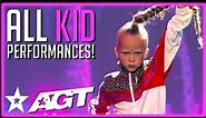ALL KID AUDITIONS From America's Got Talent 2023 - Live Shows!