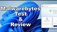 Malwarebytes Premium Antivirus Test & Review 2023 - Antivirus Security Review - Security Test