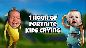 So I Made These Fortnite Kids Cry/Rage for 1 Hour Straight! 😂 (FUNNY)