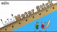 Best Meter Stick - Wooden Meter Ruler - Math Supplies