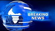 Breaking News Intro After Effects Templates
