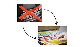 Color-Coded Filing System. What it is, and how it can help you to be more productive Folder Marker Blog