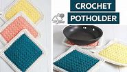 Beautiful Crochet Pot Holder Pattern and Video Tutorial