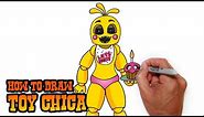 How to Draw Toy Chica- FNAF 2- Video Lesson