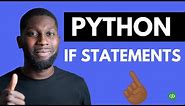 Python If Statements | Python Tutorial #10