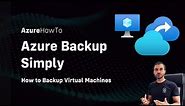 Azure Backup and Recovery Step by Step Demo | VM Backup Tutorial