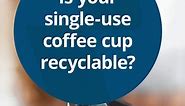 Are to-go coffee cups recyclable? #SustainabilityinAction #RepublicServices | Republic Services