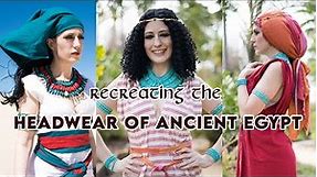 Ancient Egyptian Headwear: Recreating diadems, kerchiefs, and crowns