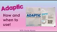 Adaptic : When / how to use