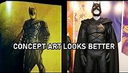 Gotham Concept Art reveals how Batsuit was SUPPOSED to look
