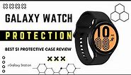 Best Samsung Galaxy Watch protection for 1 dollar! Galaxy Watch Protective Cover Unboxing & Review