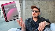 The Biggest Screen on a Flip Phone - New Motorola RAZR