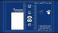 How to Read a Metric Ruler