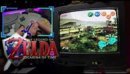 The Legend Of Zelda Ocarina Of Time Unboxing & Gameplay on an original N64 with a CRT TV
