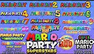Mario Party All Title Themes (1998-2021)