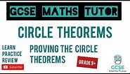 Proving the Circle Theorems | Grade 9 Maths Series | GCSE Maths Tutor