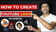 How to Create a YouTube Channel Icon In MOBILE | Make Profressional Youtube Logo 🔥🔥