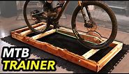 How To Build DIY Bike Rollers with Logs for EXTREME Indoor Biking!