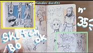 Sketchbook tour: gay pirates & travel doodles!