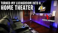 DIY HOME THEATER. ANYONE CAN DO IT!.