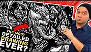 CARNAGE: The Most DETAILED DRAWING EVER ??? | VENOM: Let there be CARNAGE
