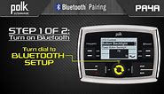Polk Audio PA4A WB/AM/FM/USB/SiriusXM Ready/Bluetooth Stereo with App Control (Renewed)